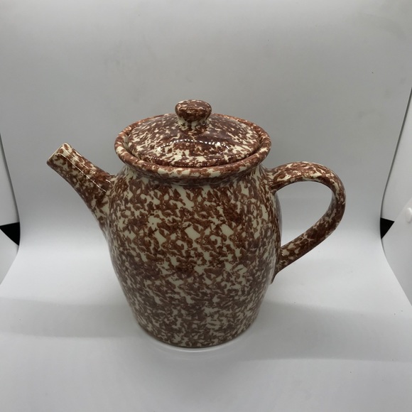 GERALD HENN BROWN SPONGE WARE POTTERY - Picture 2 of 6